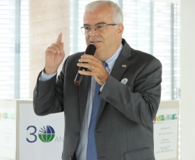 Solenidade em comemoração aos 30 anos do Centro de Desenvolvimento Sustentável (CDS). 02/12/2025. Foto: Beto Monteiro/Ascom UnB